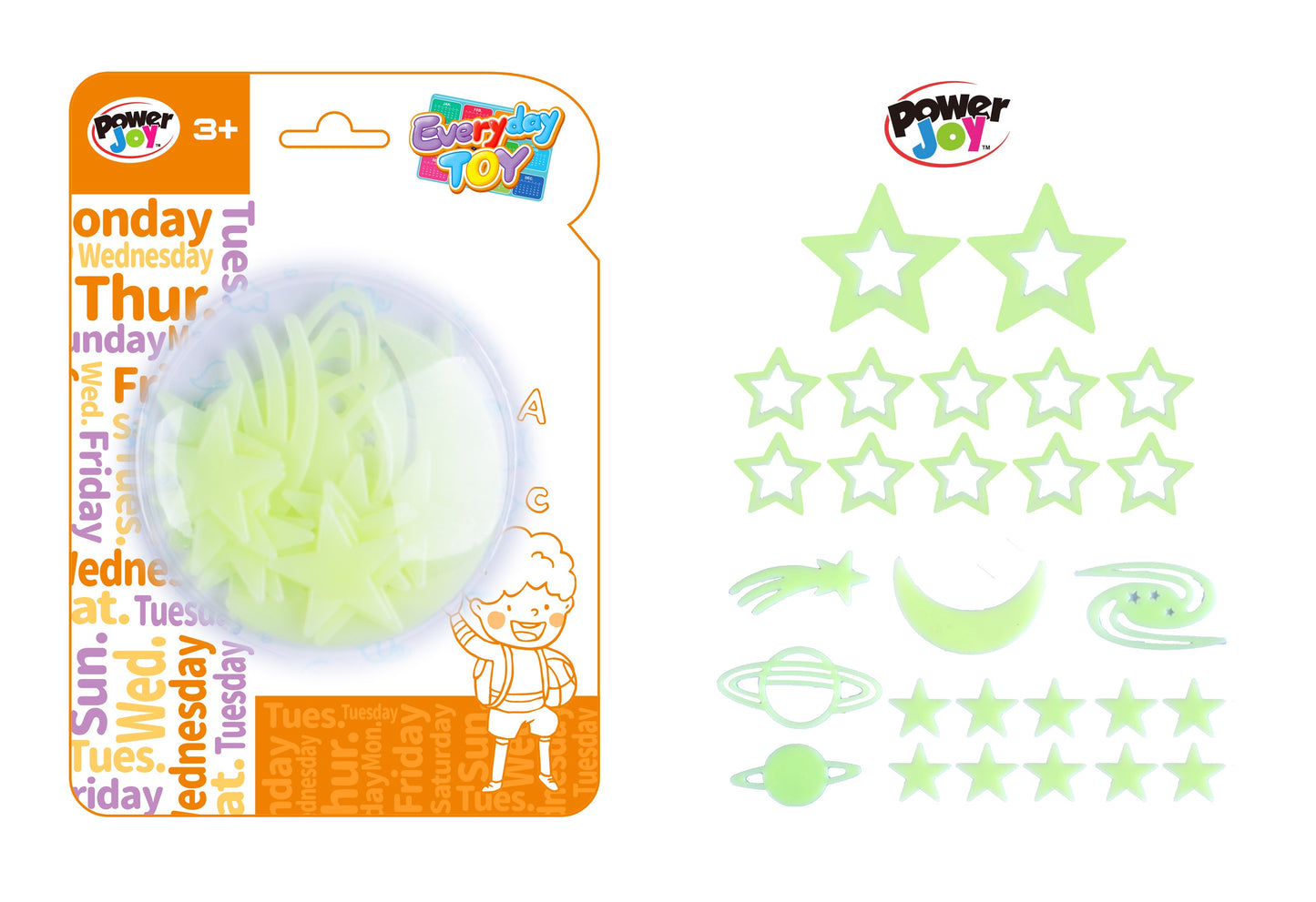 Everyday Toy Glow in the Dark (Styles Vary)