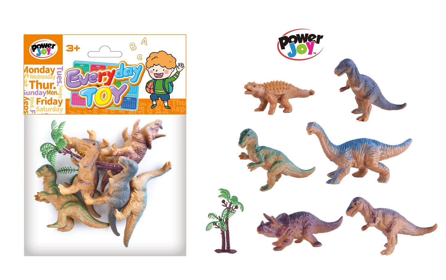 Everyday Toy Animal Set 7pcs