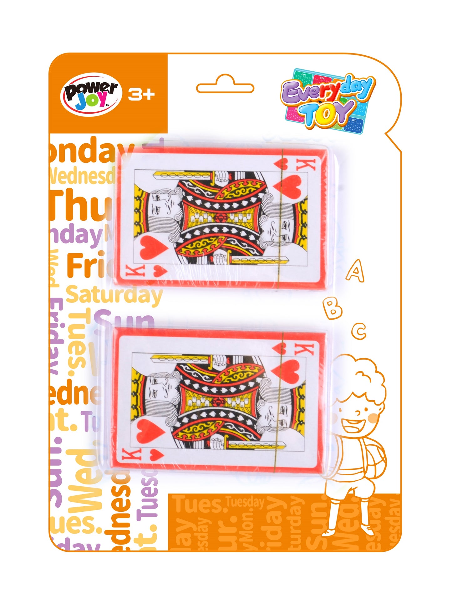 Everyday Toy 54 Deck Playing Cards - Pack of 2