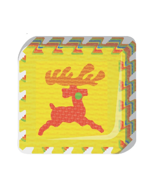 Power Joy - Puzzle Mat Animal 30 x 30cm 10pcs