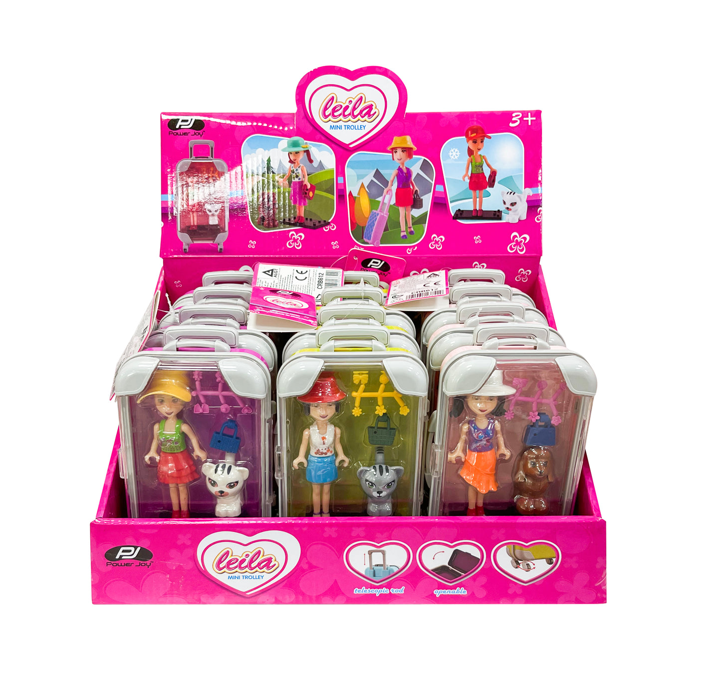 Power Joy Leila Mini Trolley Pack (Styles Vary -  One Supplied)