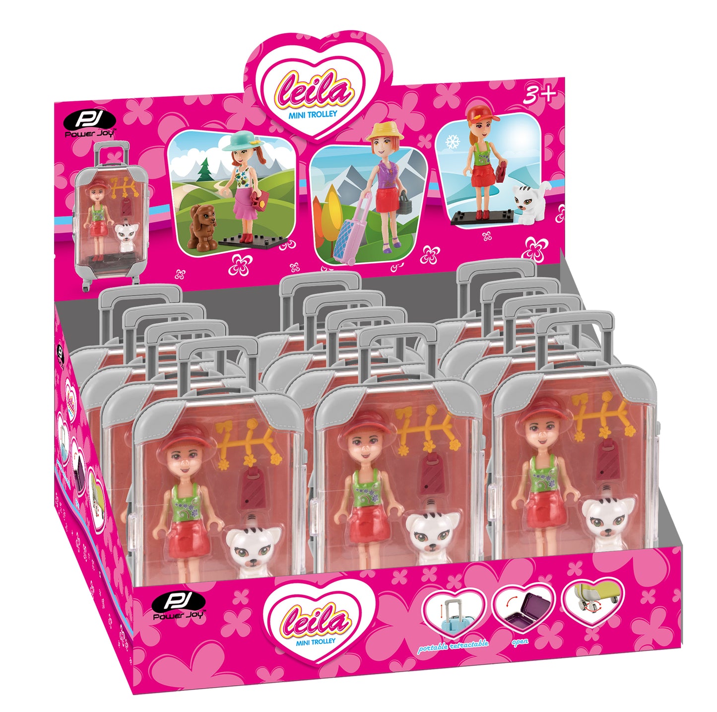 Power Joy Leila Mini Trolley Pack (Styles Vary -  One Supplied)