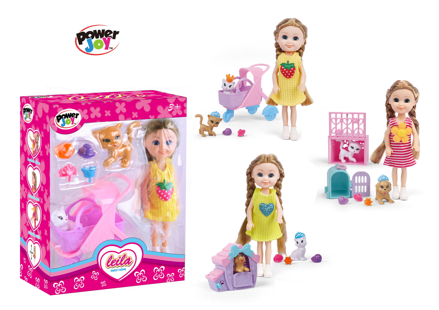 Power Joy Leila Sweet Home 15Cm (Styles Vary - One Supplied)