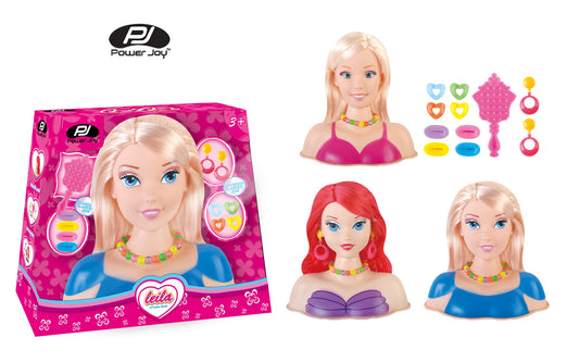 Power Joy Leila Styling Head Fashion Playset (Styles Vary - One Supplied)