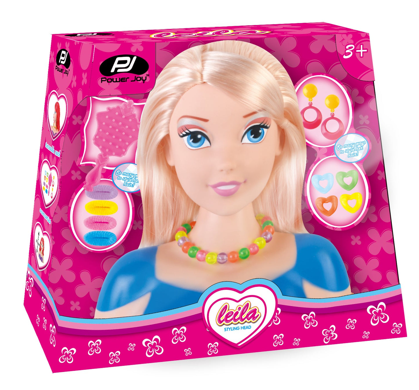 Power Joy Leila Styling Head Fashion Playset (Styles Vary - One Supplied)