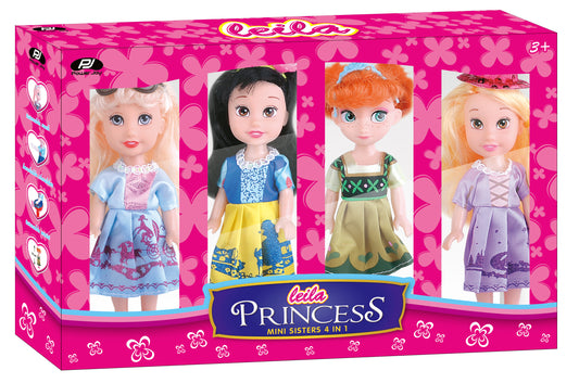 Power Joy Leila Princess Mini Sisters 4In1
