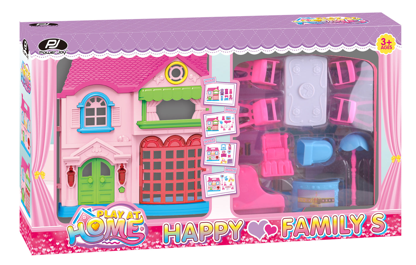 Power Joy - Playhome Happy Family's Dollhouse (Styles Vary - One Supplied)