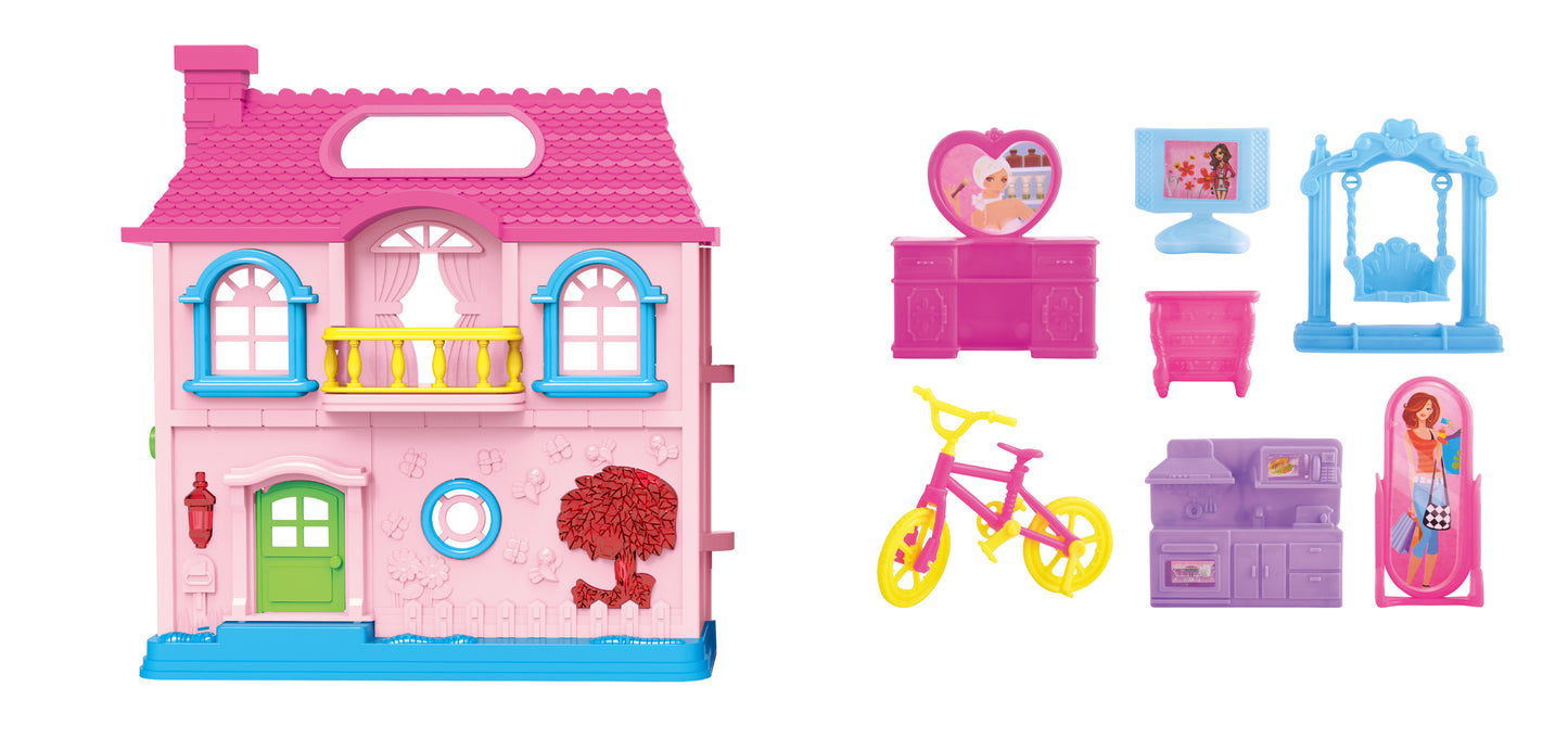 Power Joy - Playhome Happy Family's Dollhouse (Styles Vary - One Supplied)