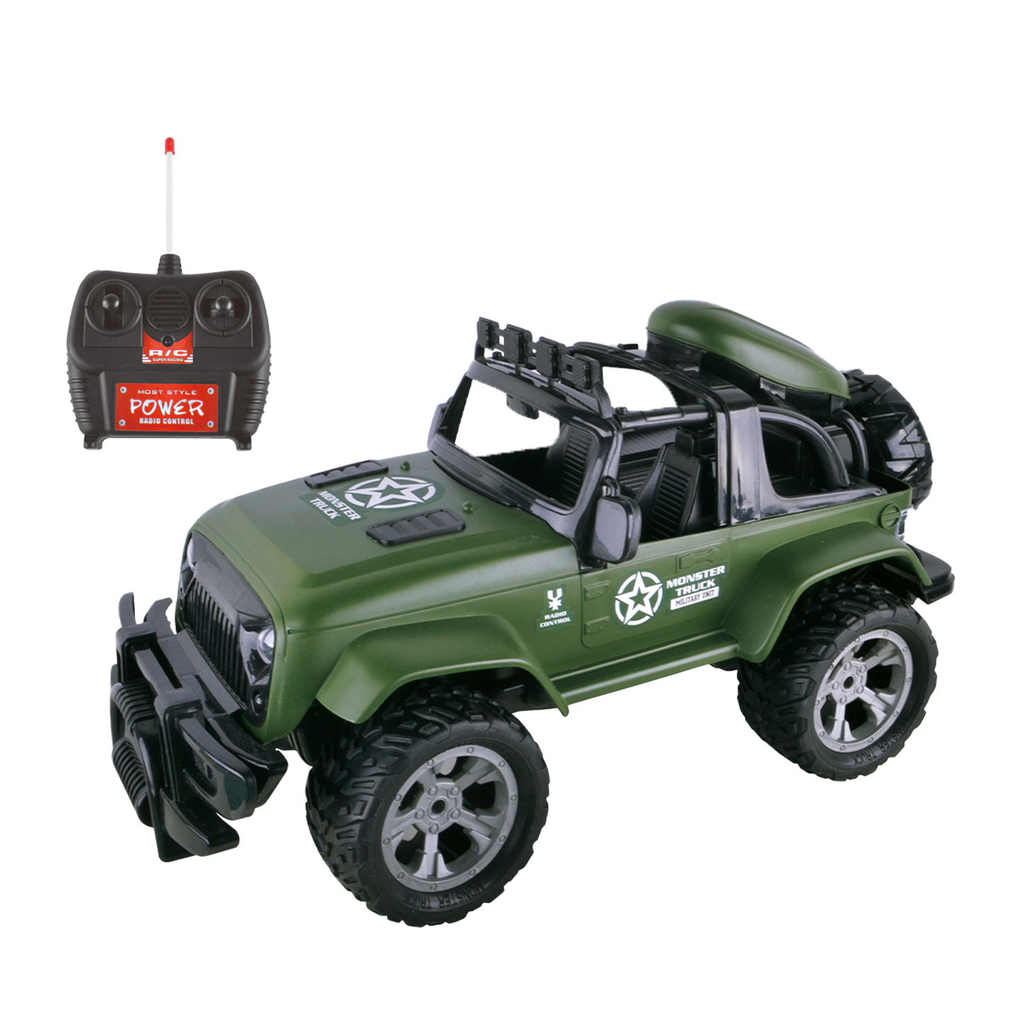 Power Joy Rc King Cruiser 1/10 With Light Bpc (Styles Vary)