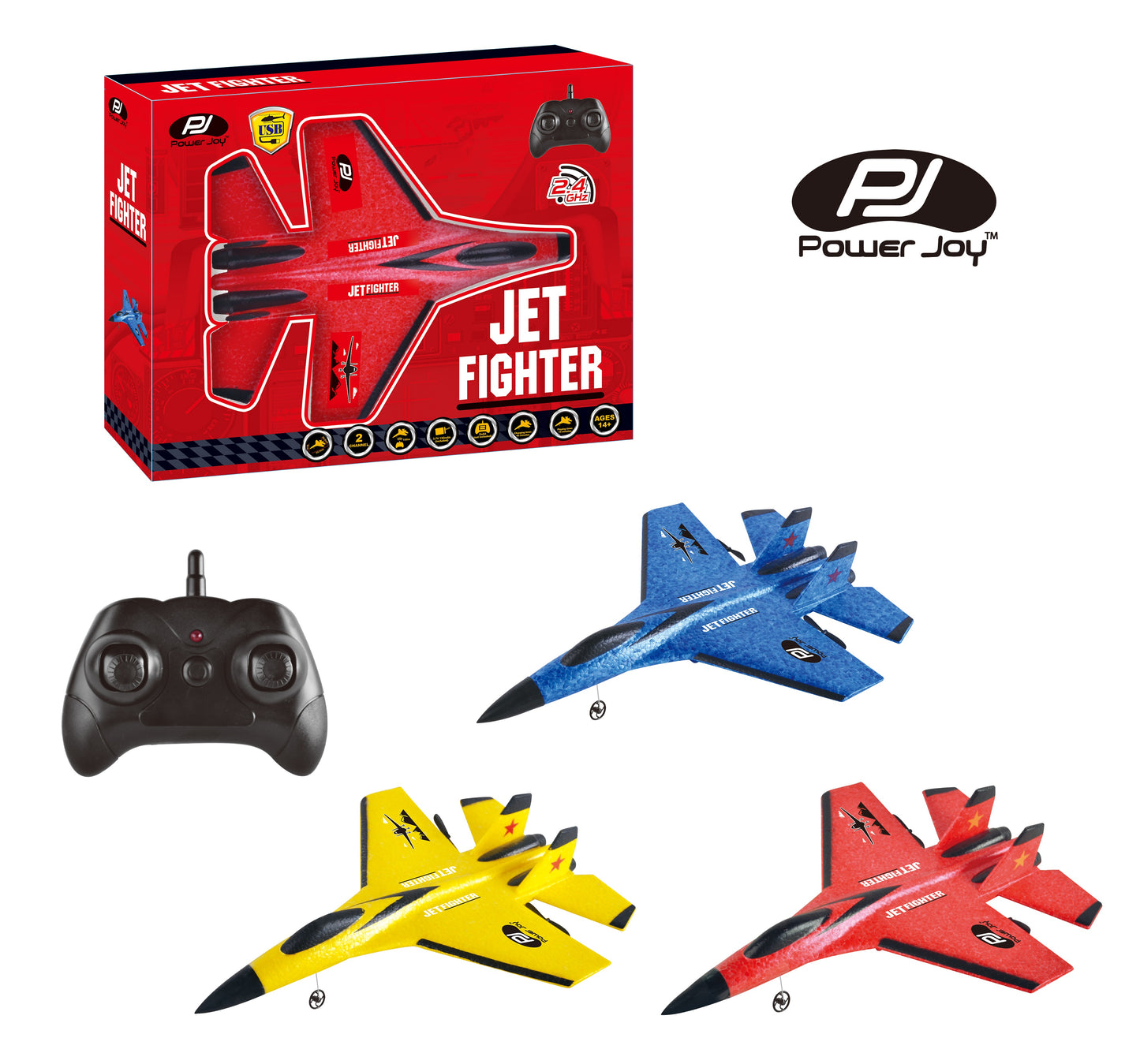 Remote Control Jet Fighter  2.4G BPC (Styles Vary)