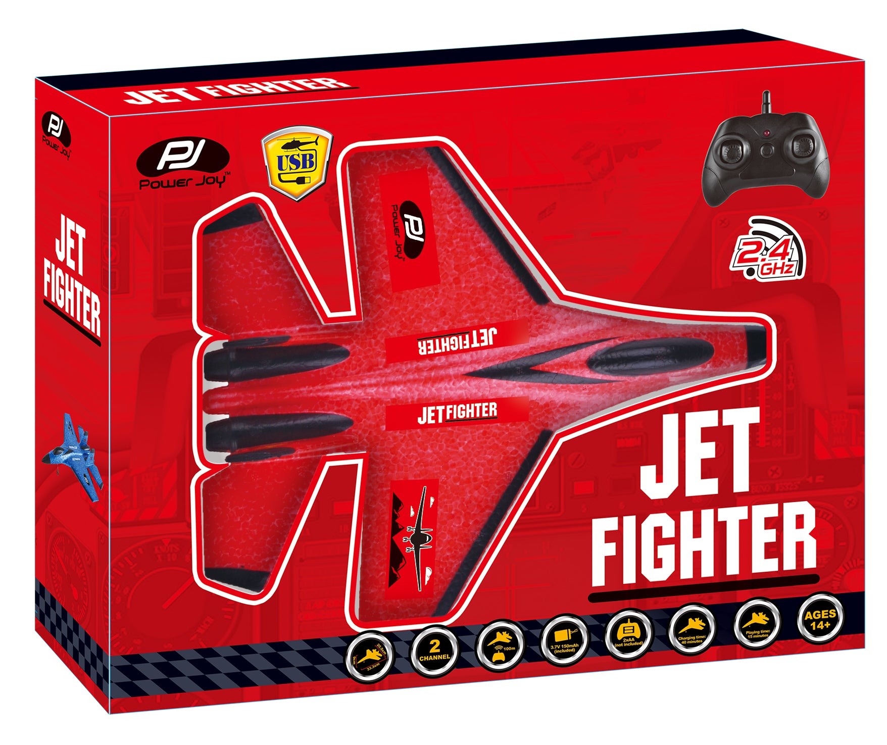 Remote Control Jet Fighter 2.4G BPC (Styles Vary) – The Entertainer ...