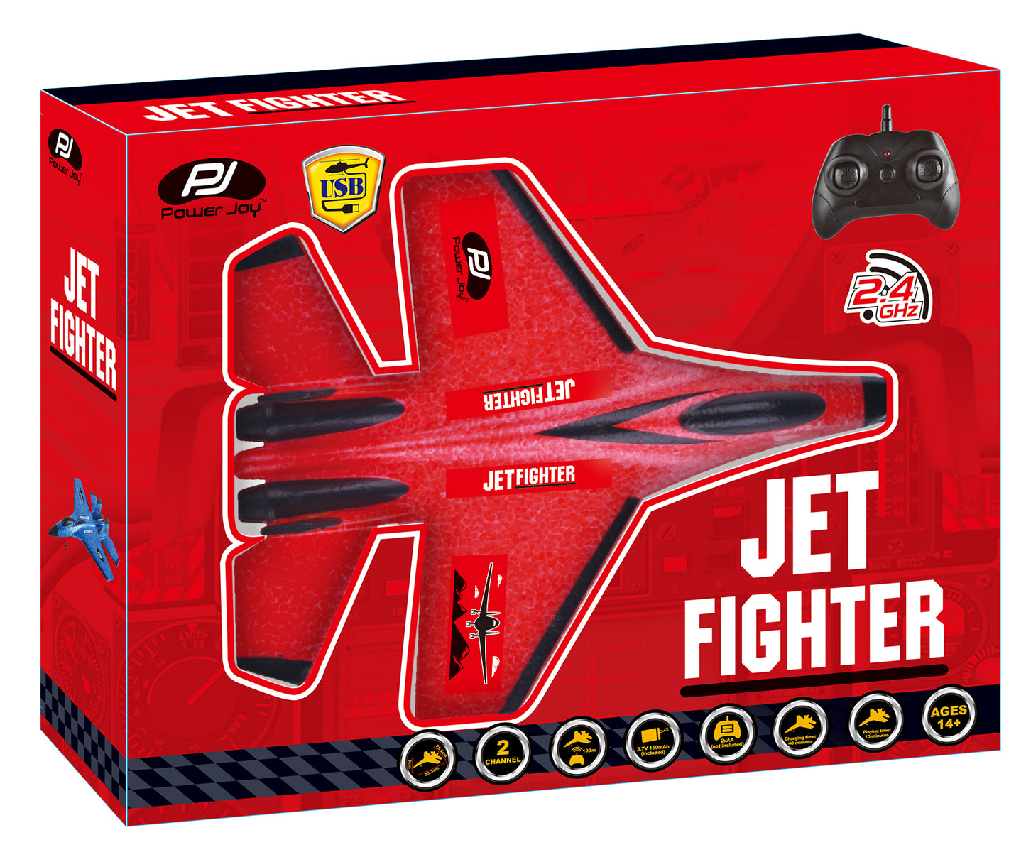 Remote Control Jet Fighter  2.4G BPC (Styles Vary)
