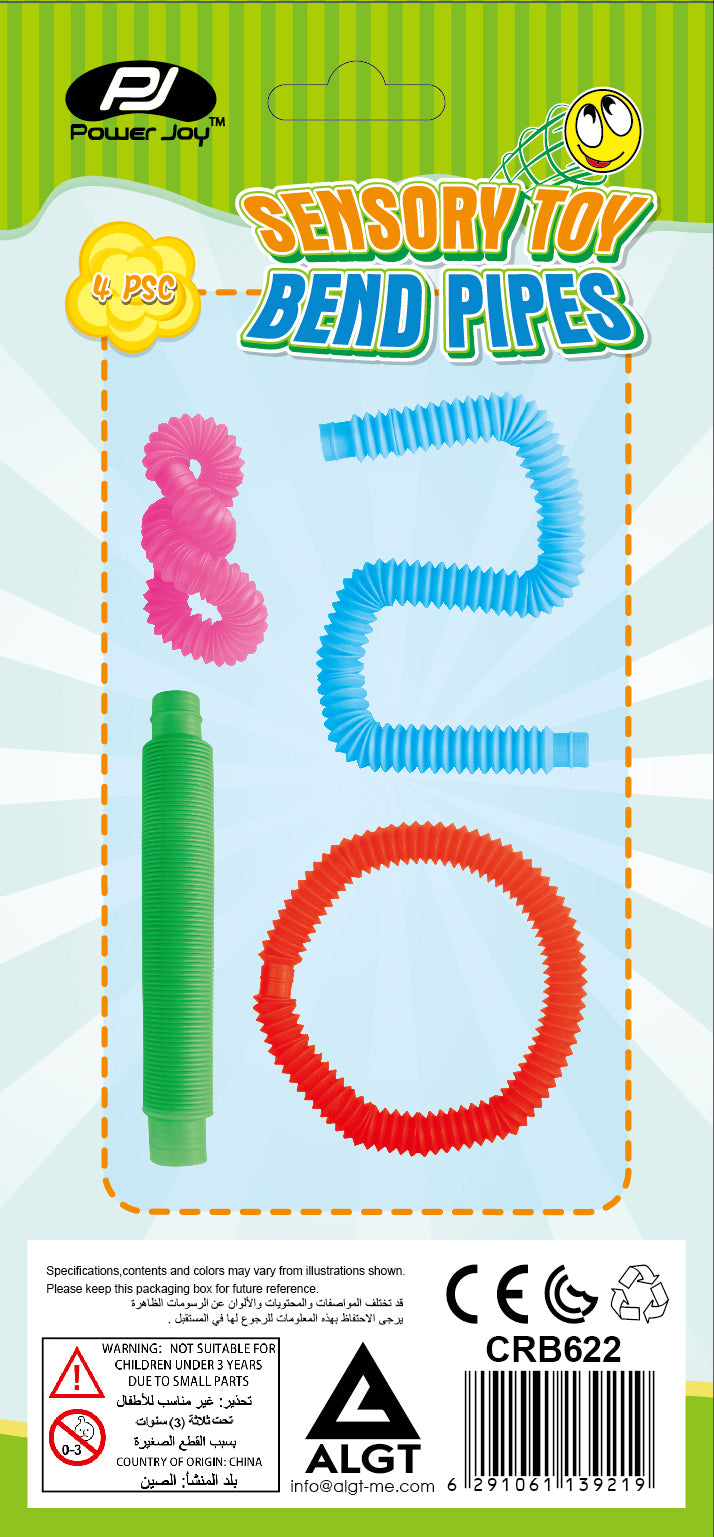 Fidget Toy Bend Pipes - 4pcs