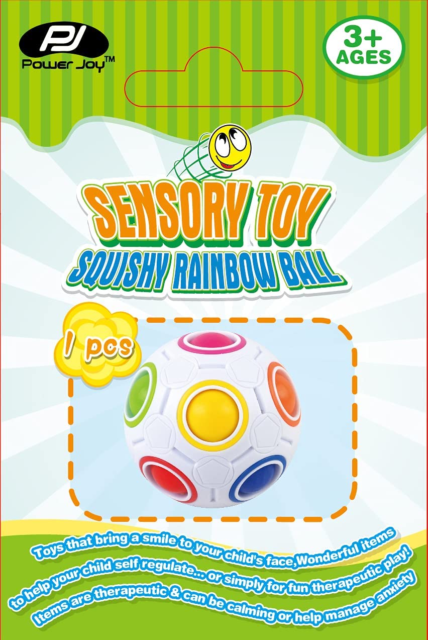 Fidget Toy Squishy Rainbow Ball