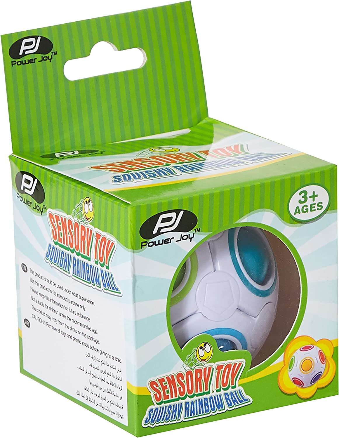 Fidget Toy Squishy Rainbow Ball