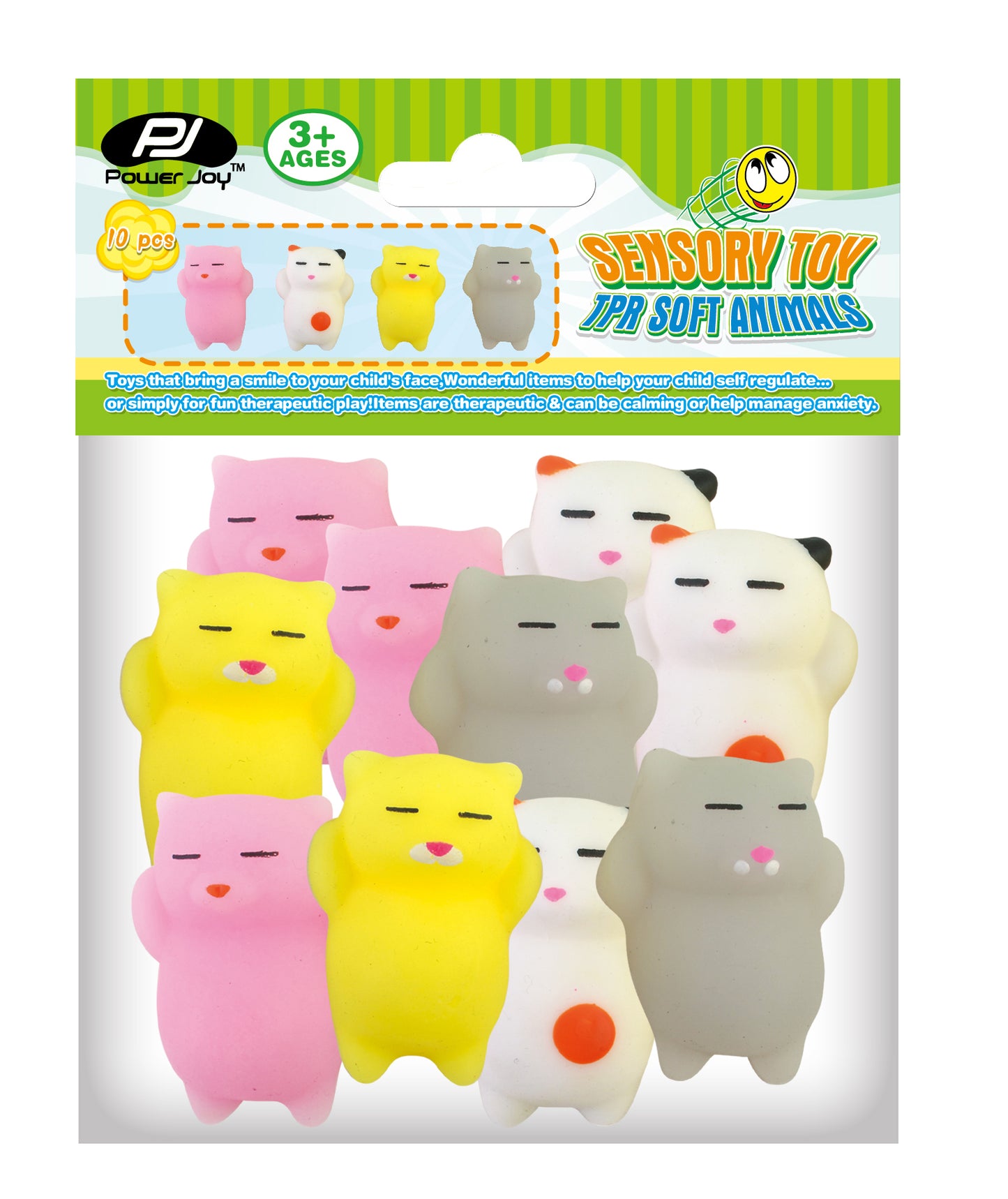 Fidget Toy Squishy Animals - 10 pcs