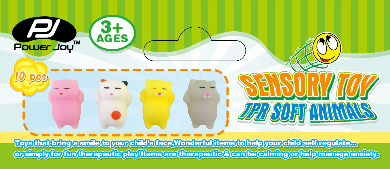 Fidget Toy Squishy Animals - 10 pcs