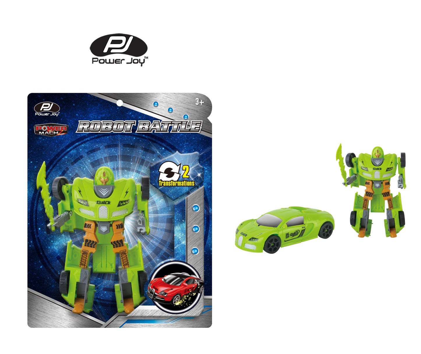 Power Joy - Power Mach Robot Battle (Styles Vary - One Supplied)