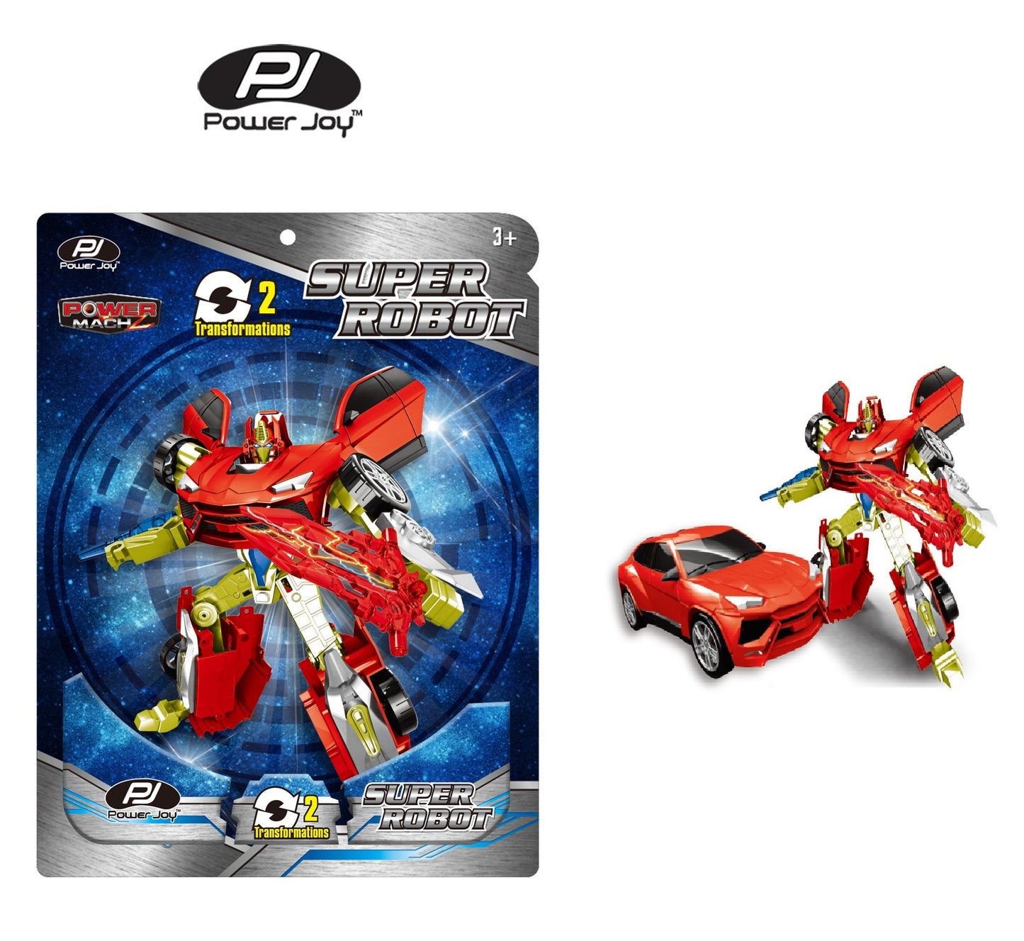 Power Joy - Power Mach Super Robot (Styles Vary - One Supplied)