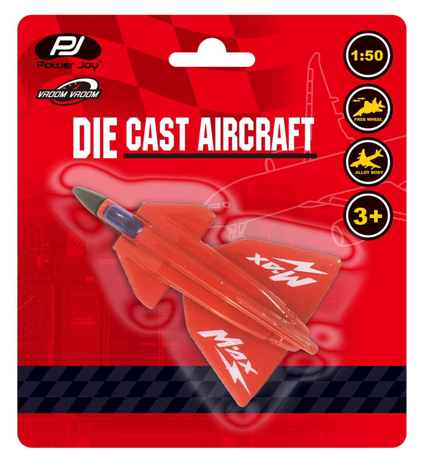 Power Joy Vroom Vroom Diecast Aircraft (Styles Vary - One Supplied)