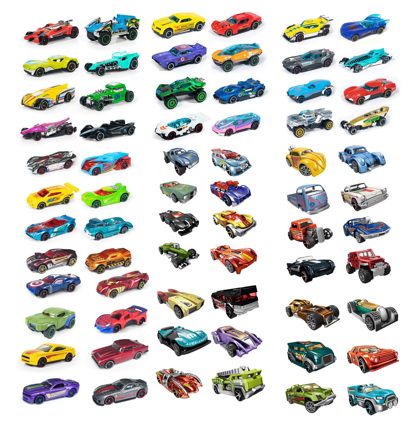 Power Joy Vroom Vroom Diecast 1/64 Viper Wheelz 5 In 1