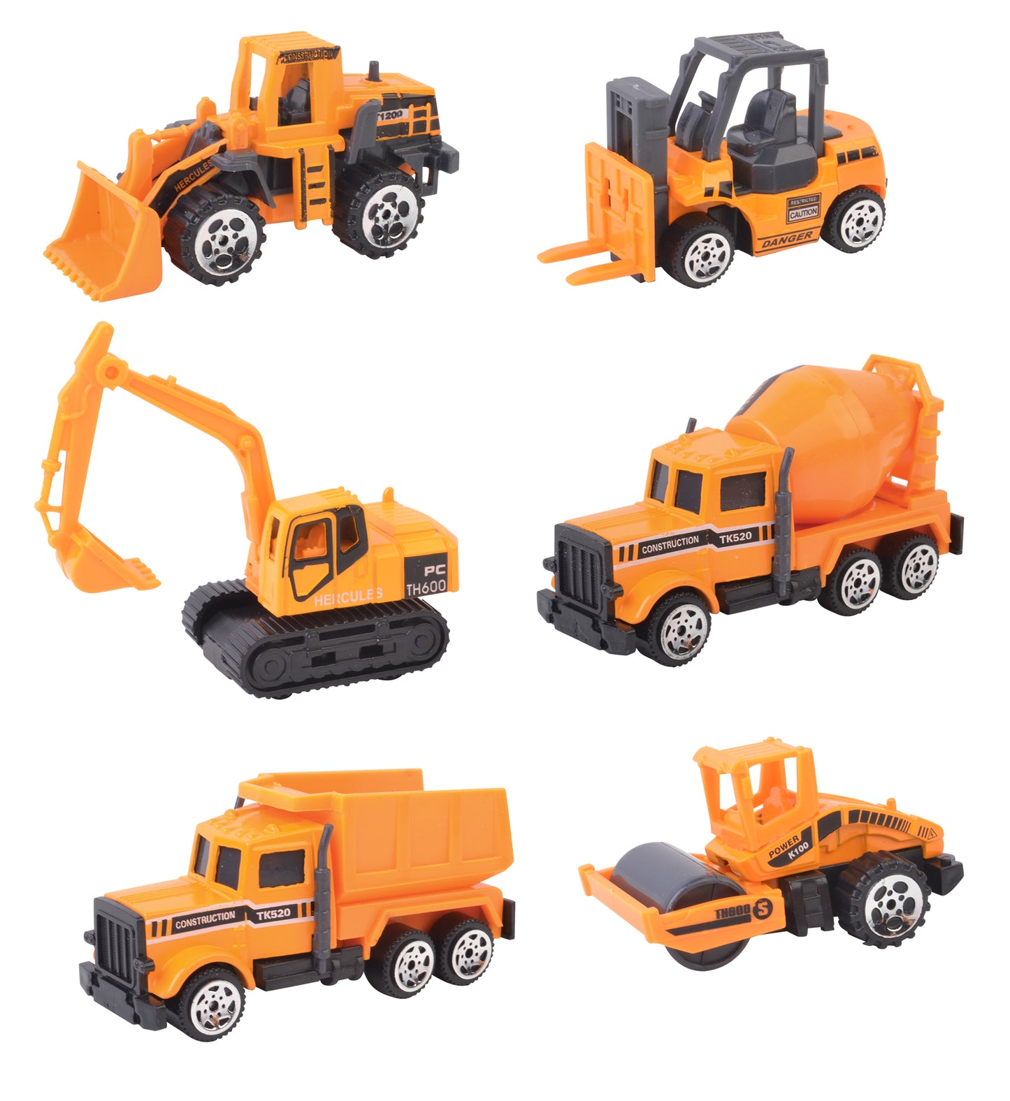 Power Joy Die Cast Premium Construction 6 In 1