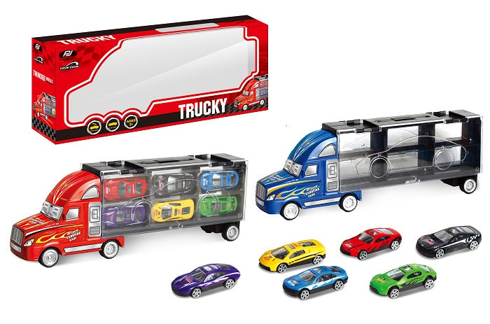Power Joy Vroom Diecast Trucky 6pcs