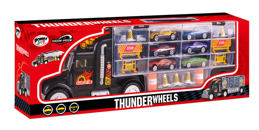 Power Joy Vroom Vroom Die-cast Thunder Wheels Car (Styles Vary)