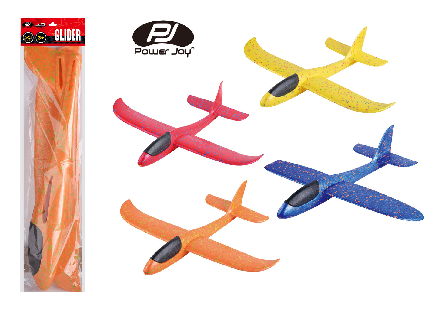 Power Joy Vroom Vroom Super Glider Airplane (Styles Vary)