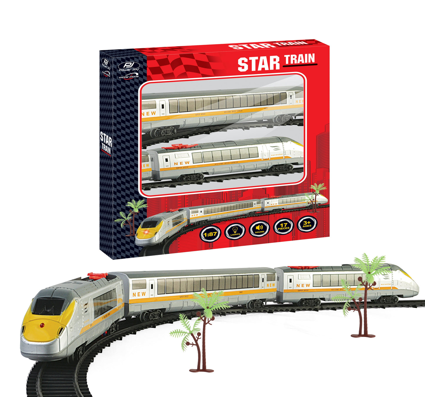Power Joy V.Vroom Star Metro Battery Operated