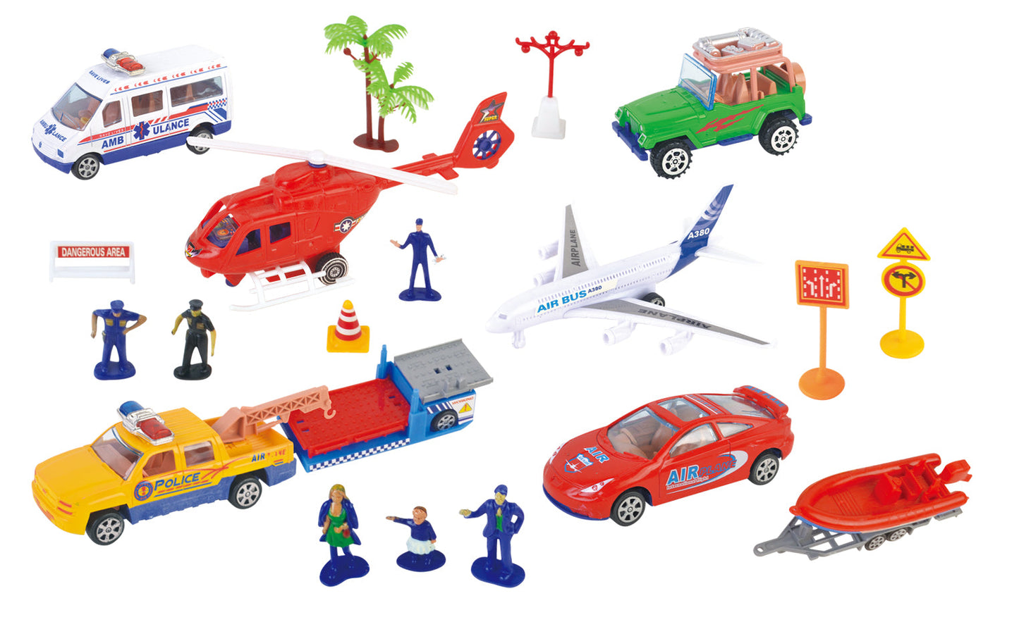 Power Joy Vroom Vroom Airport Playset
