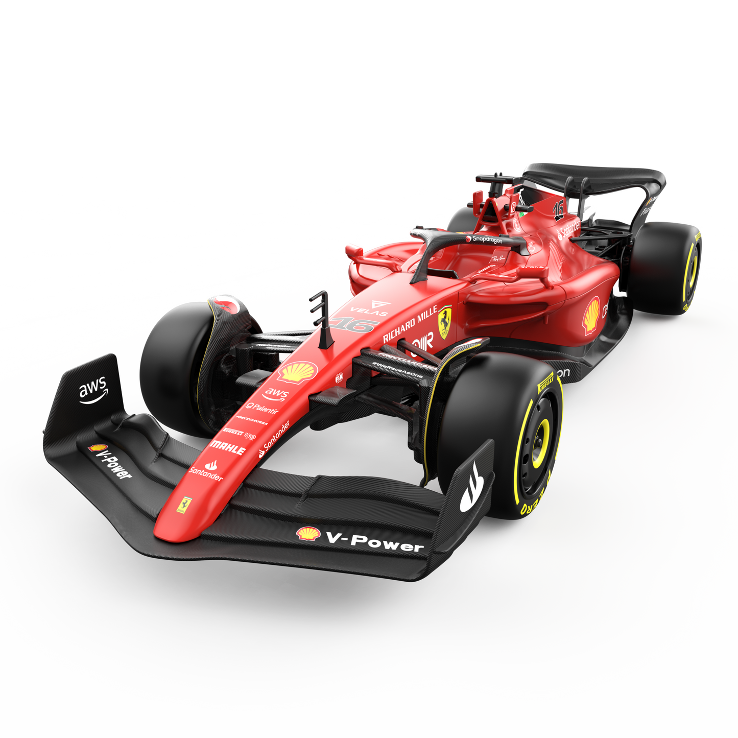 Remote Control Ferrari F1-75 1/18 Battery Operated