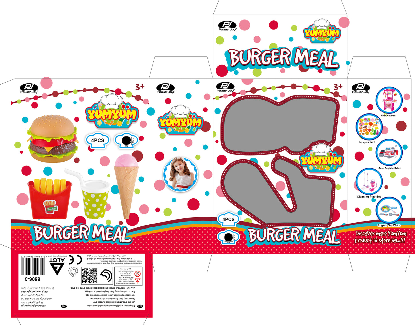 Power Joy YumYum Burger Meal