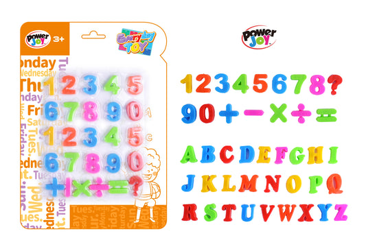 Everyday Toy Magnetic Number or Letter (Styles Vary)