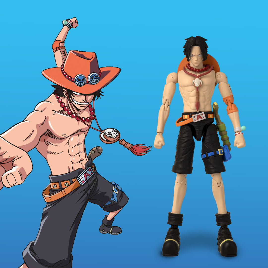 Anime Heroes One Piece PORTGASACE 6.5 Inches