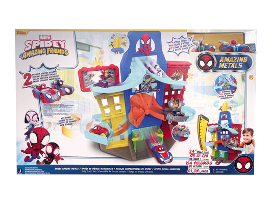 Marvel Spidey N Friends City Track Set