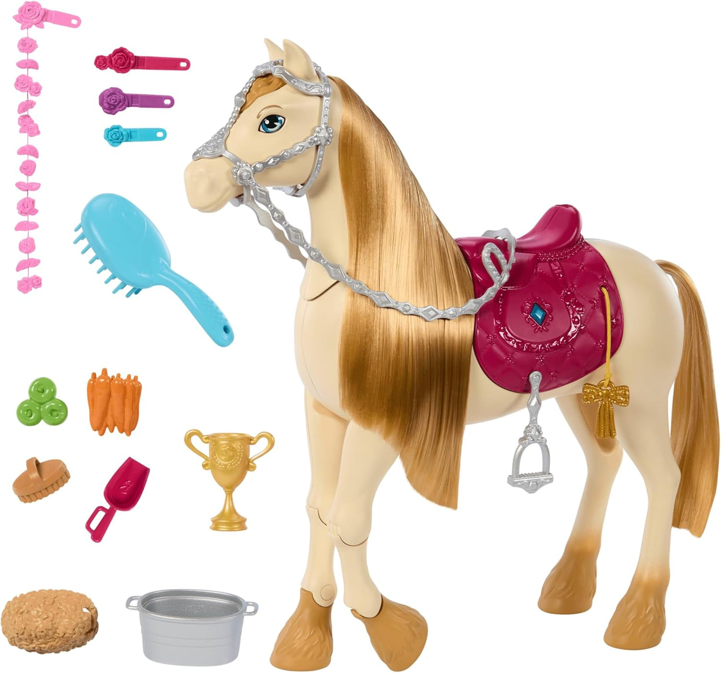 Barbie Mysteries: The Great Horse Chase interactive Toy Horse With Sounds, Music & Accessories