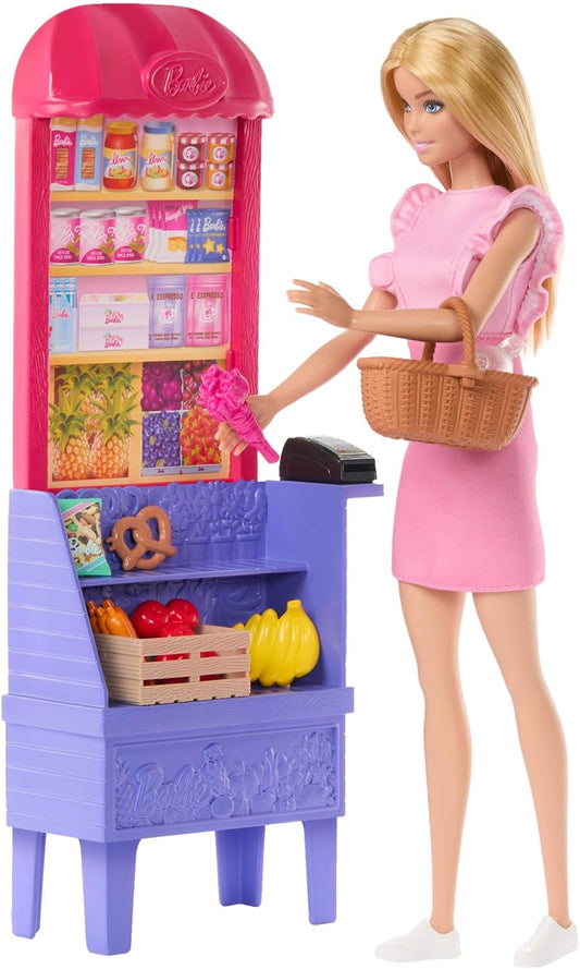 Barbie And Teresa Recipe For Friendship Malibu At The Market Doll & Playset With 11 Accessories