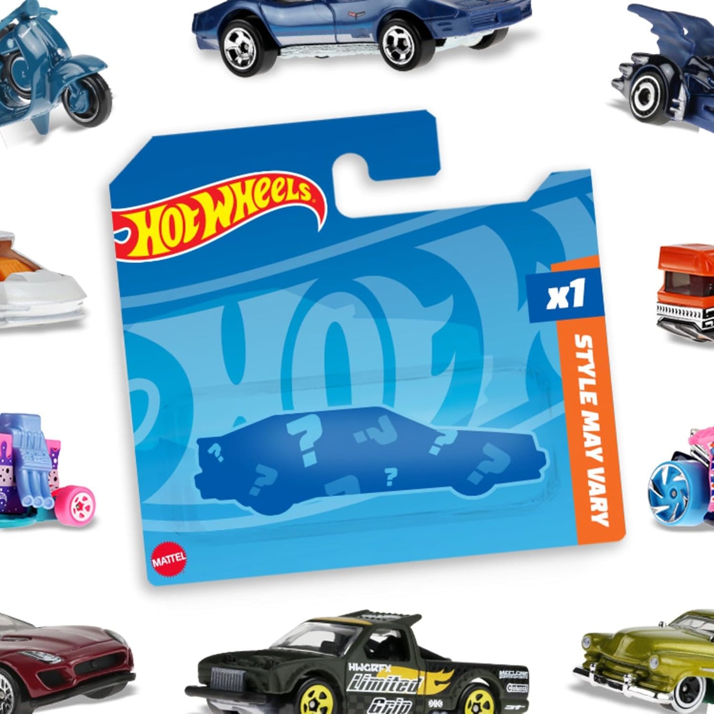Hot Wheels Basic Car Assortment, 1:64 Scale Toy Car For Kids & Collectors