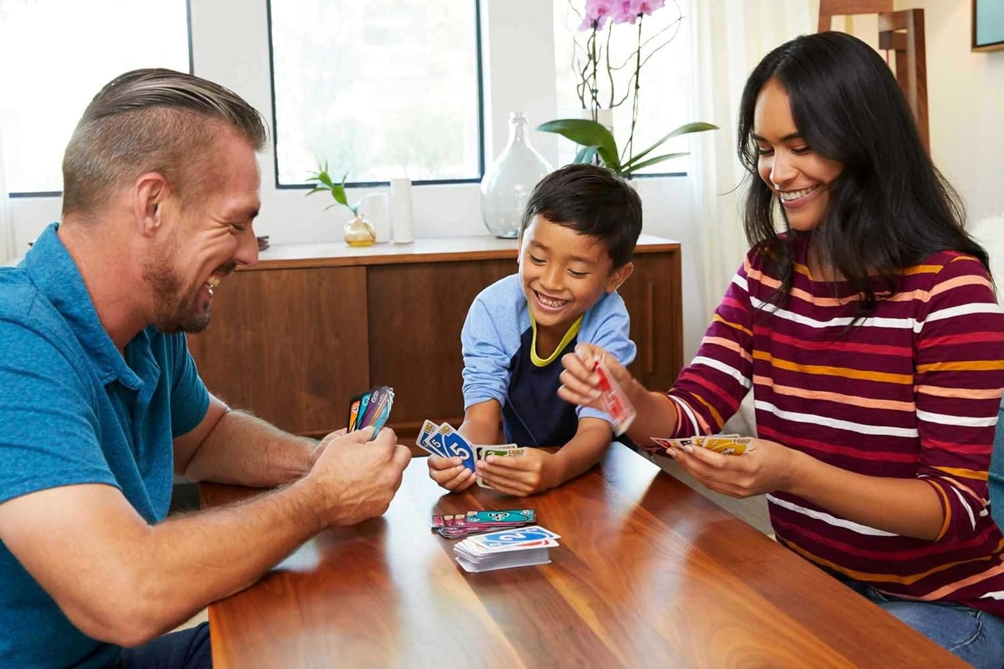 UNO FLIP Family Card Game, with 112 Cards