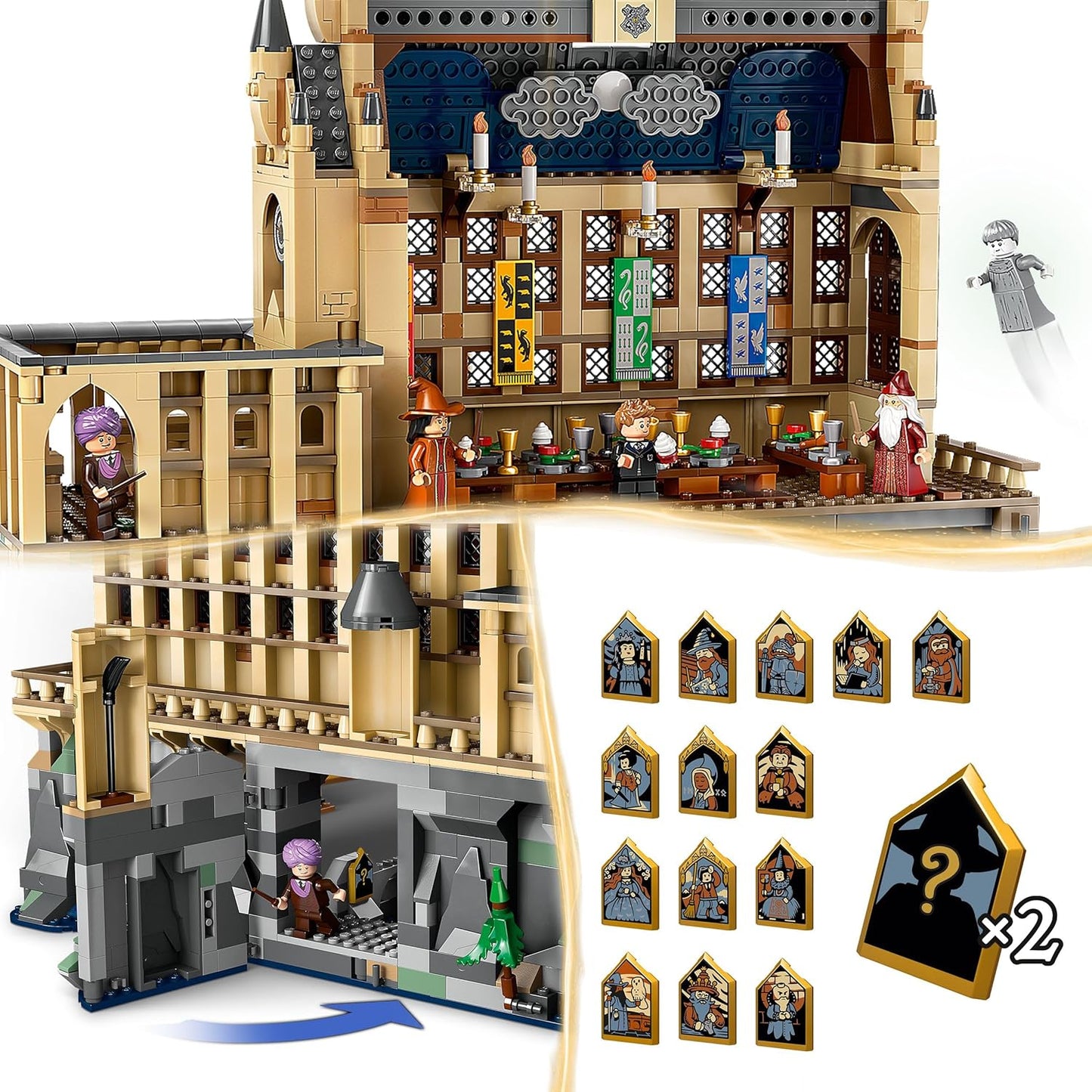 Lego Harry Potter 76435 Schloss Hogwarts: Die Gro§e Halle