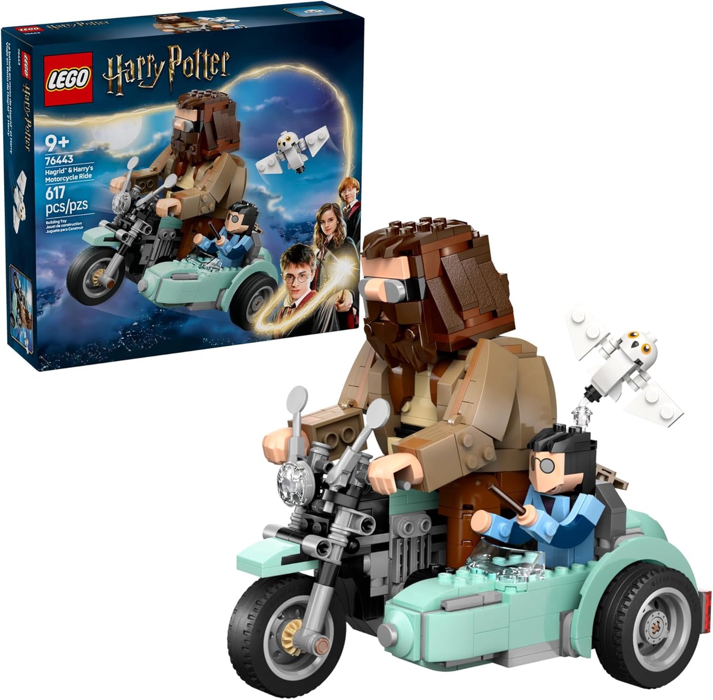 Lego Harry Potter 76443 Hagrids und Harrys Motorradtour