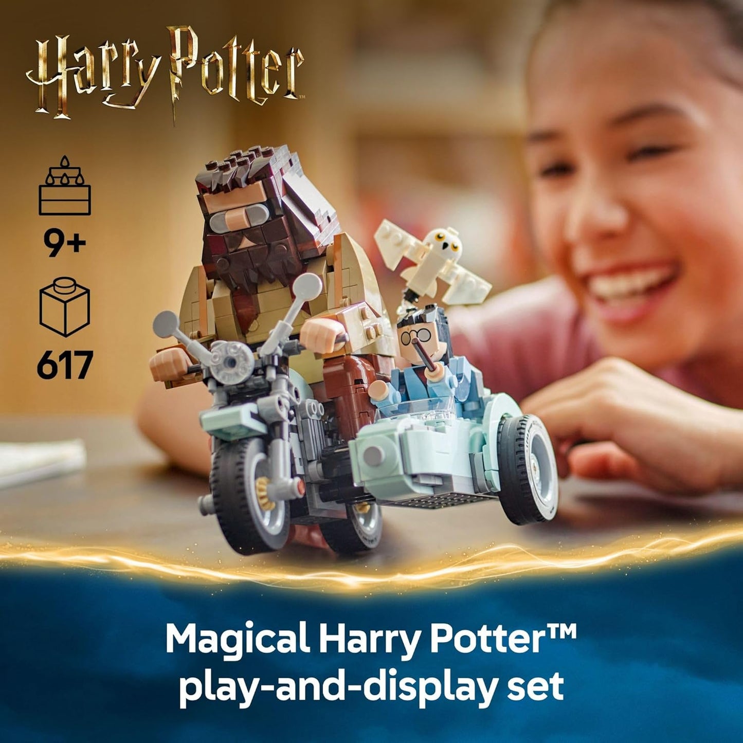 Lego Harry Potter 76443 Hagrids und Harrys Motorradtour