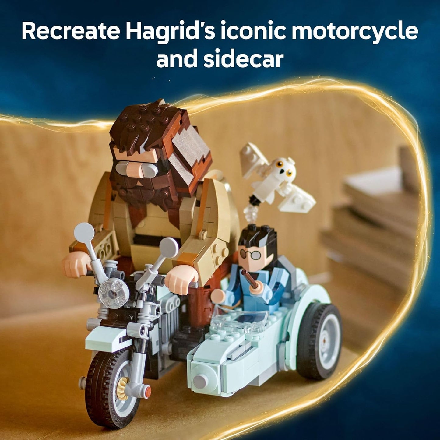Lego Harry Potter 76443 Hagrids und Harrys Motorradtour