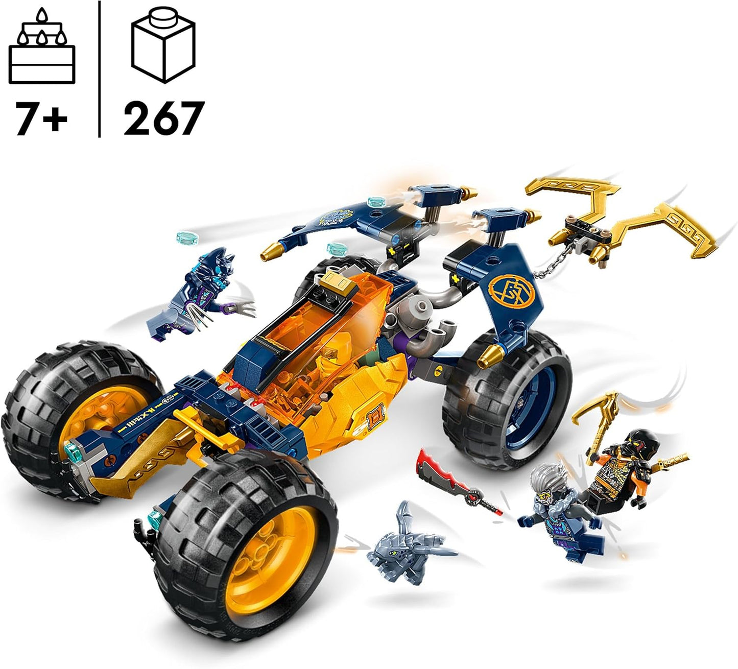 Lego Ninjago Arin's Ninja Off-Road Buggy Car 71811