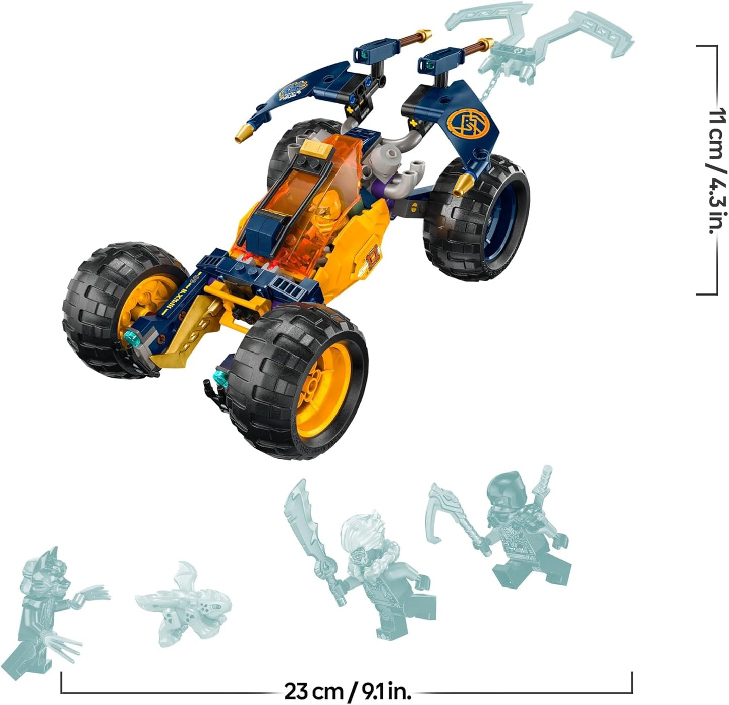 Lego Ninjago Arin's Ninja Off-Road Buggy Car 71811