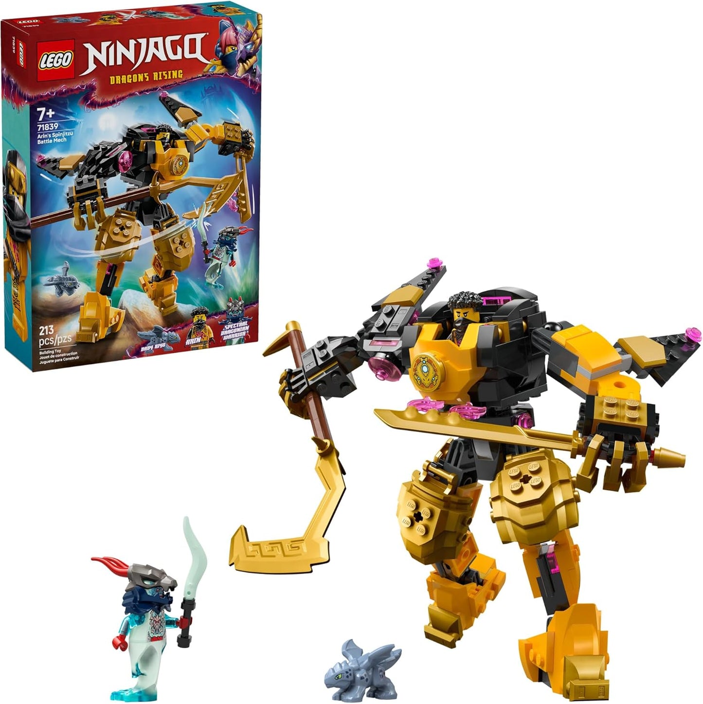 Lego Ninjago Arin's Spinjitzu Battle Mech 71839