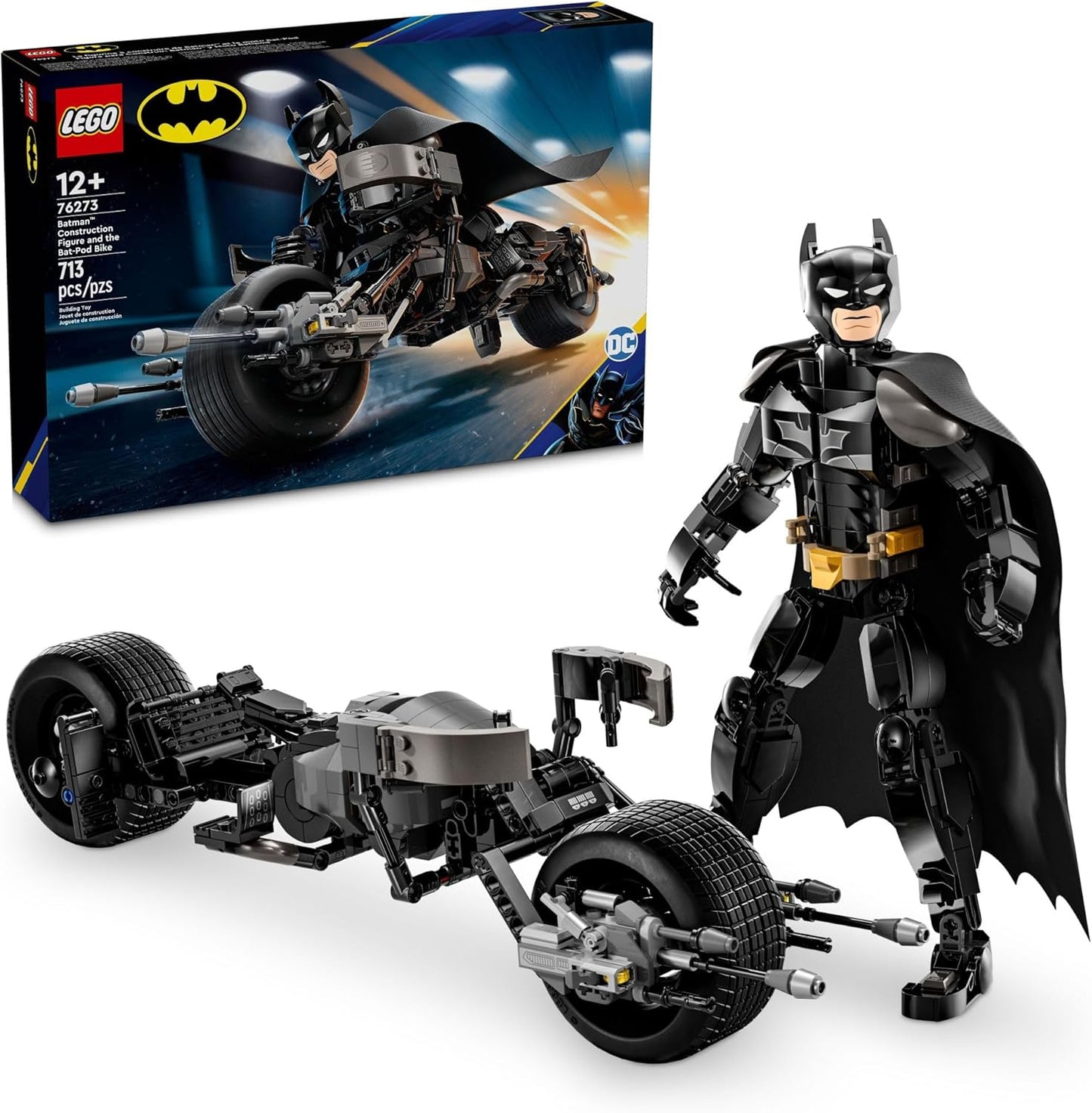 Lego Batman?? Construction Figure and the Bat-Pod Bike 76273