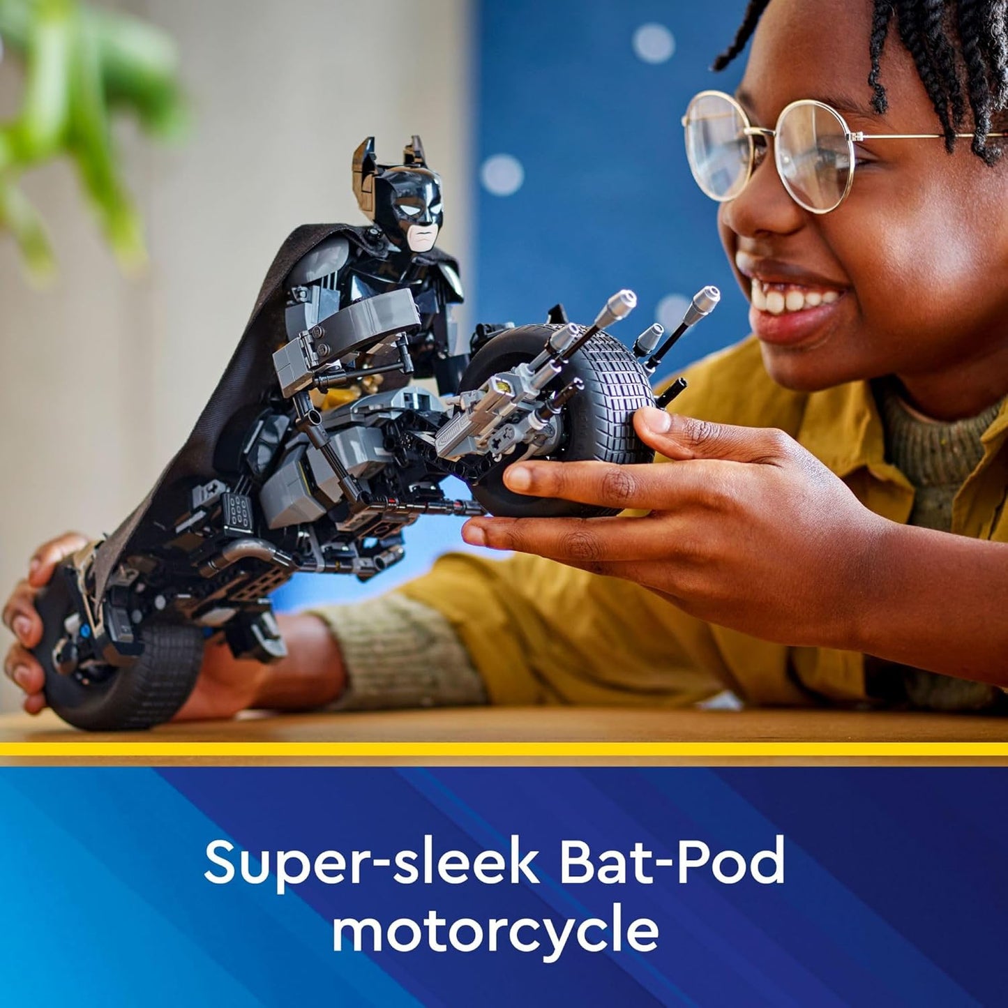 Lego Batman¬™ Construction Figure and the Bat-Pod Bike 76273