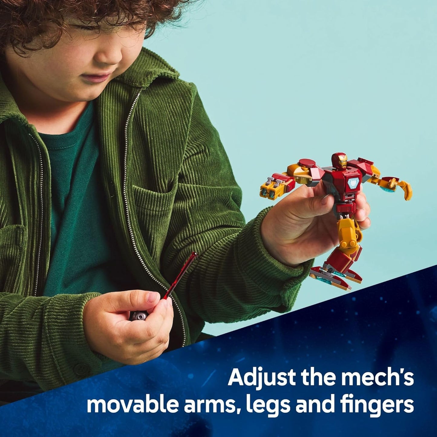 Lego Marvel Iron Man Mech vs Ultron 76307